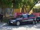 carabinieri con auto davanti a ufficio postale