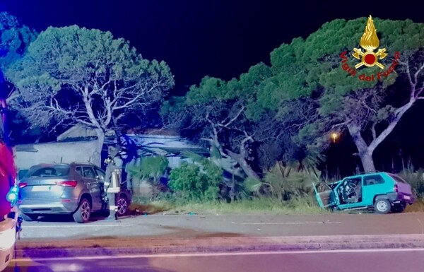 incidente cagliari lungomare saline
