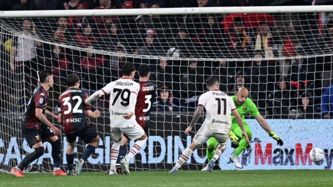 Il Milan vince in rimonta a Marassi, 2-1 sul Genoa