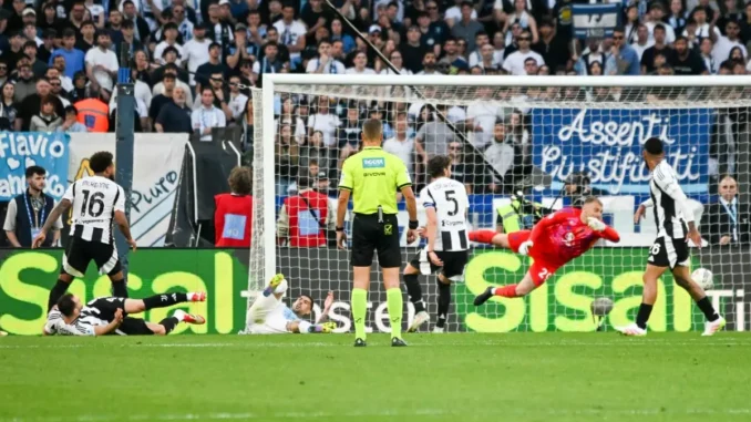 Vecino agguanta la Signora al 96°, all’Olimpico Lazio-Juve 1-1