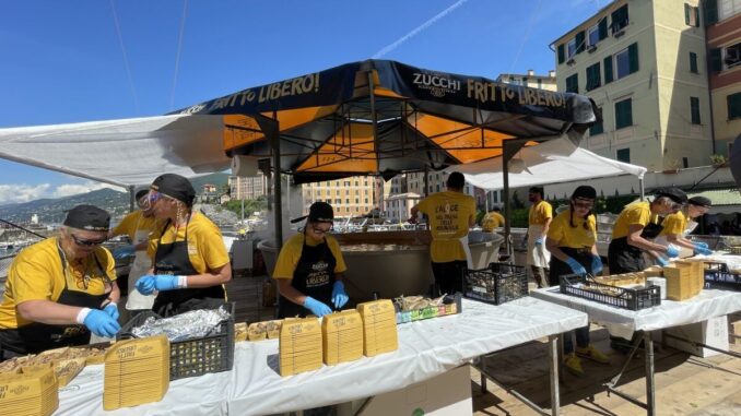 Oleificio Zucchi celebra 215 anni e supporta sagra del pesce di Camogli