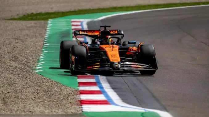 Le McLaren dominano il venerdì di Imola, Piastri il più veloce