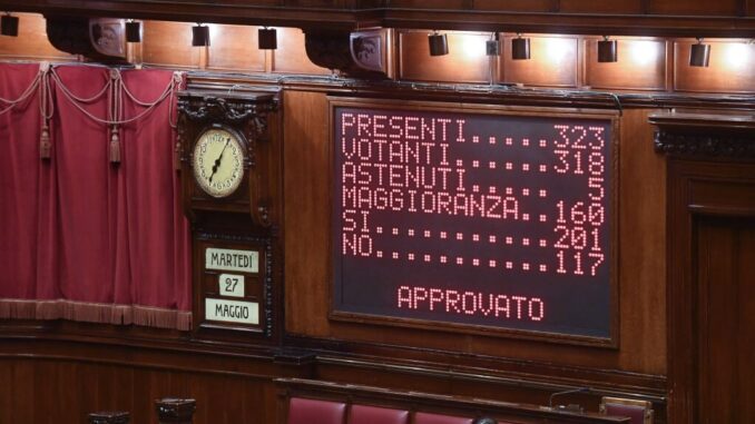 Decreto Sicurezza, Camera approva questione di fiducia posta dal Governo