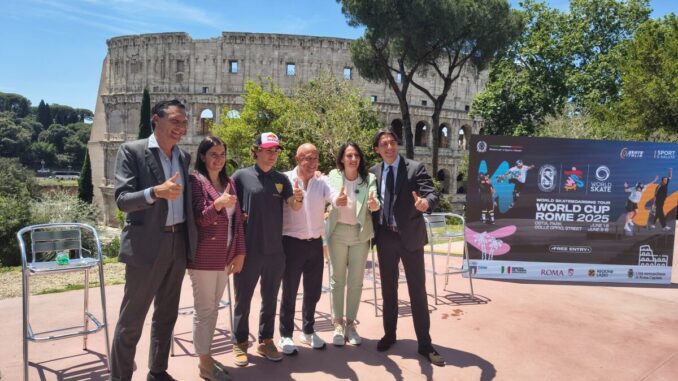 Roma “caput mundi” skate olimpico: arriva la Coppa del Mondo