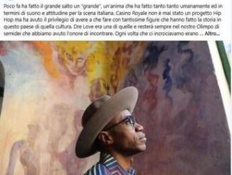 Addio a Dre Love Messaggero della Dopa che fece grande lhip hop in Italia