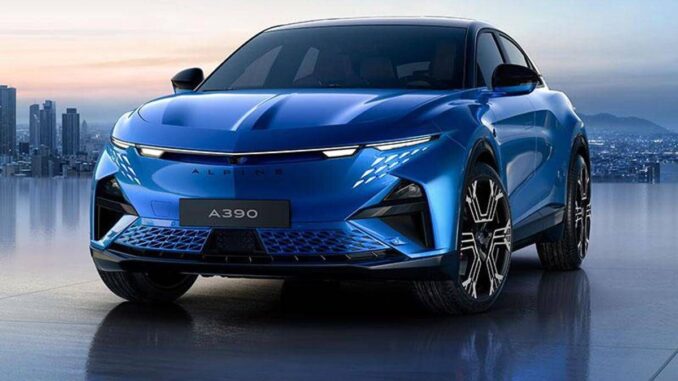 Alpine A390 fastback elettrica lessenza della sportivita secondo Alpine 1