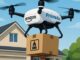 Amazon consegne di smartphone con drone in meno di unora