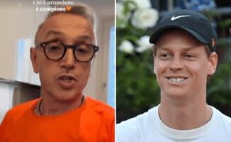 Barbieri outfit e cena a tema per tifare Sinner Chi e arancione e campione
