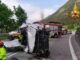 Belluno incidente mortale sullAlemagna scontro tra moto e tre auto