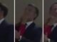 Brigitte e la manata a Macron per lentourage e un momento di complicita Video