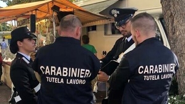 Carabinieri tutela lavoro ridim Carabinieri tutela lavoro