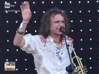 Concerto primo maggio I Patagarri Palestina libera. Comunita ebraica Ignobile