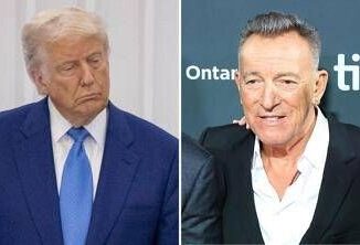 Donald Trump contro Bruce Springsteen Imbecille senza talento