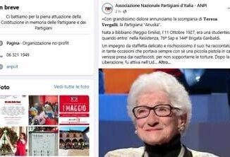 E morta Teresa Vergalli addio alla partigiana Anuska