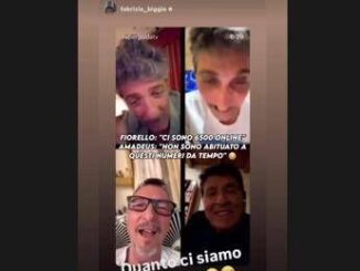 Fiorello e Amadeus show su Instagram e risate sugli ascolti