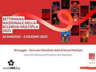 Giornata mondiale sclerosi multipla numero 25 lItalia si tinge di rosso