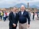 Il principe di Monaco in visita agli scavi di Pompei