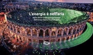 LArena di Verona si accende di energia verde certificata da fonti sostenibili