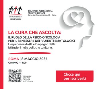 ‘La cura che ascolta’, Ail promuove primo convegno nazionale di psiconcologia