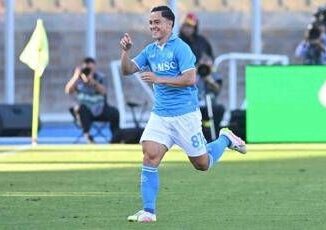 Lecce Napoli 0 1 gol di Raspadori e Conte vede lo scudetto