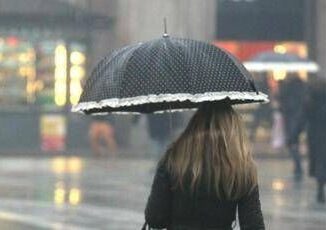 Maltempo piogge e temporali allerta gialla in sei regioni oggi