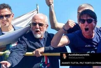 Napoli Conte rinnova. De Laurentiis Avanti tutta piu forti di prima