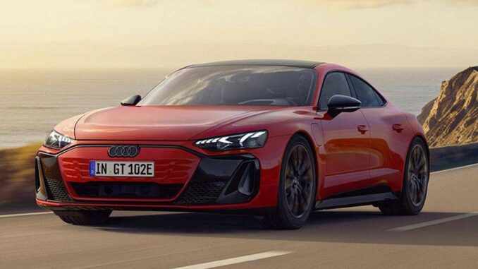 Nuova Audi e tron GT quattro dinamismo elettrico in chiave Granturismo 1