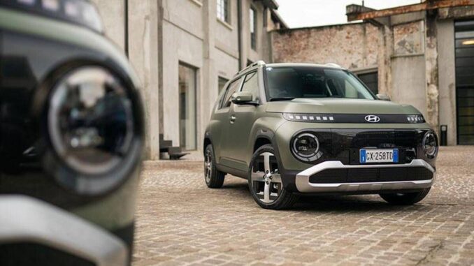 Nuova Hyundai INSTER colori e materiali 1