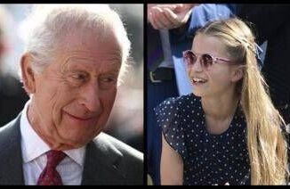 Re Carlo e la nipote Charlotte e la figlia che avrebbe voluto