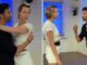 Scintille tra Pellegrini e Peron le prove di ballo finiscono male Ti denuncio per body shaming