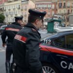 Carabinieri a Cagliari in Piazza Yenne