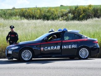 carabinieri auto campagna