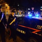 carabinieri Cagliari coppia notturno