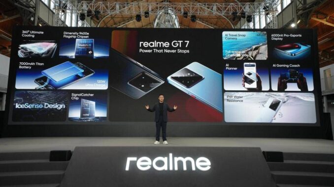 realme GT 7 il nuovo Flagship Killer ridefinisce potenza e autonomia con attenzione al design 1