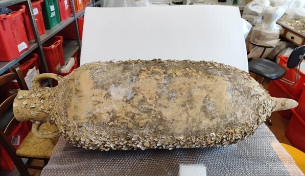 reperti archeologici recuperati dai carabinieri TPC