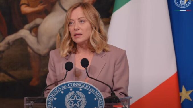 Meloni “Governo al lavoro per welfare al passo con i tempi”