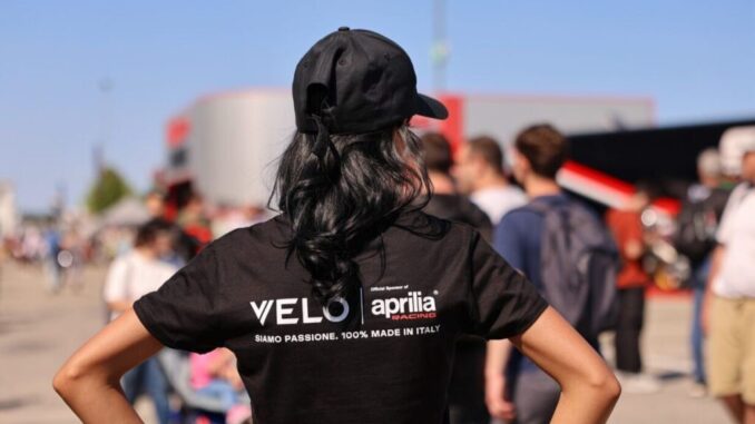 Velo e Aprilia Racing insieme per il Campionato del mondo di MotoGP 2025