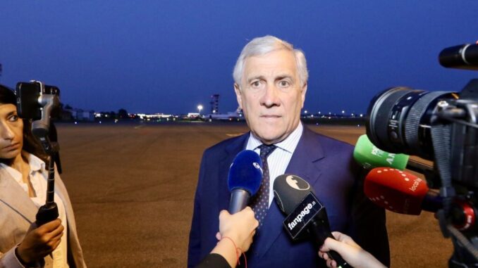Iran, Tajani “C’è il rischio che la guerra si allarghi ad altri paesi”