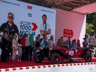 Al via la 1000 miglia 2025