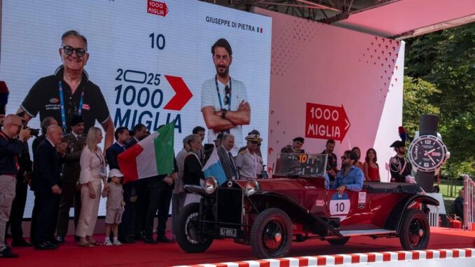 Al via la 1000 miglia 2025