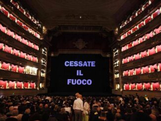 Alla Scala un appello per la pace prima del Siegfried