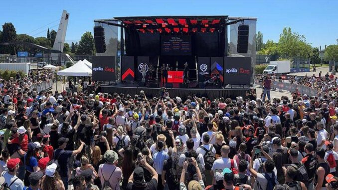 Aprilia All Stars 2025 Misano accende la passione di oltre 20.000 fan 1