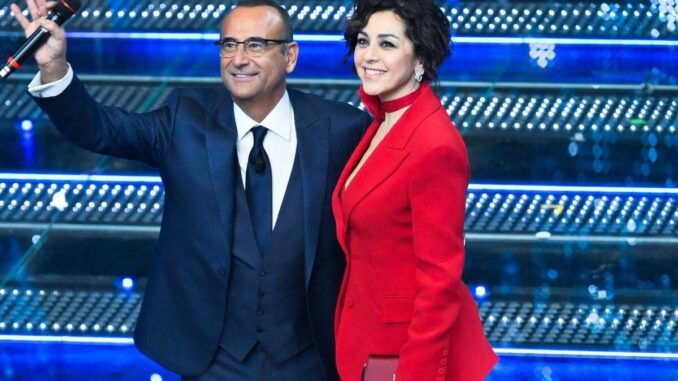 Carlo Conti festeggia 13 anni di matrimonio con Francesca Vaccaro: la dedica