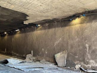 Chieti crolla pezzo controsoffitto sottopasso Tricalle. Deputata Torto Potevo morire 1