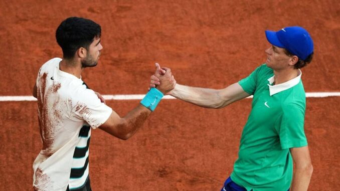 Cinque ore senza pause, Bertolucci elogia Sinner e Alcaraz. E ‘attacca’ Djokovic