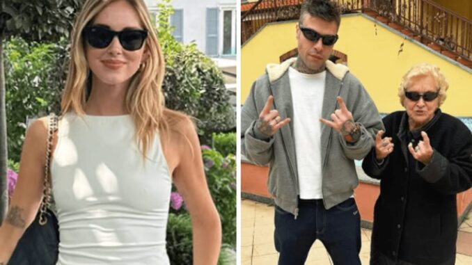 Ferragni, il ‘cuore’ per Fedez dopo la morte della nonna. Poi blocca i commenti