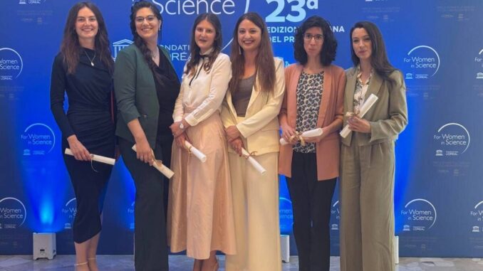 For Women in Science, la ventitreesima edizione del premio L’Oréal – Unesco