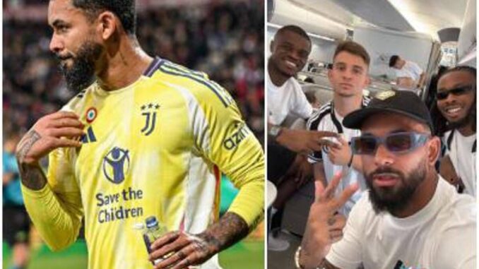 Juventus, gaffe di Douglas Luiz: posta foto con Thuram, ma tagga l’attaccante dell’Inter