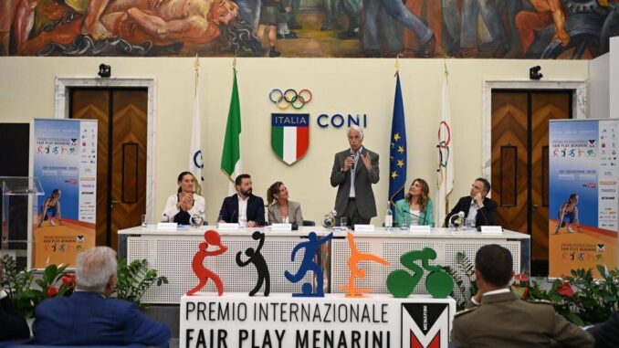 Malagò: “Premio Menarini pieno di storia, ne siamo tutti orgogliosi”
