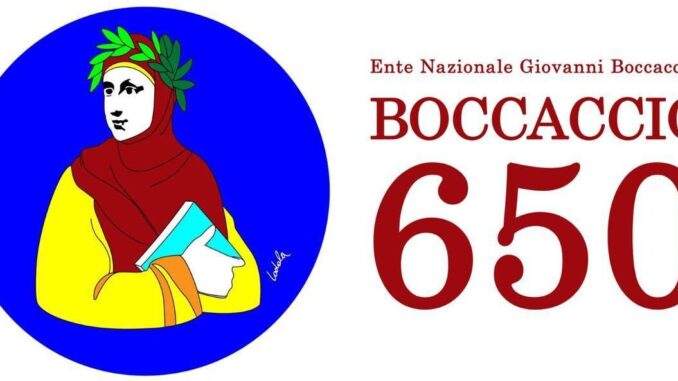 Marco Lodola interpreta Giovanni Boccaccio